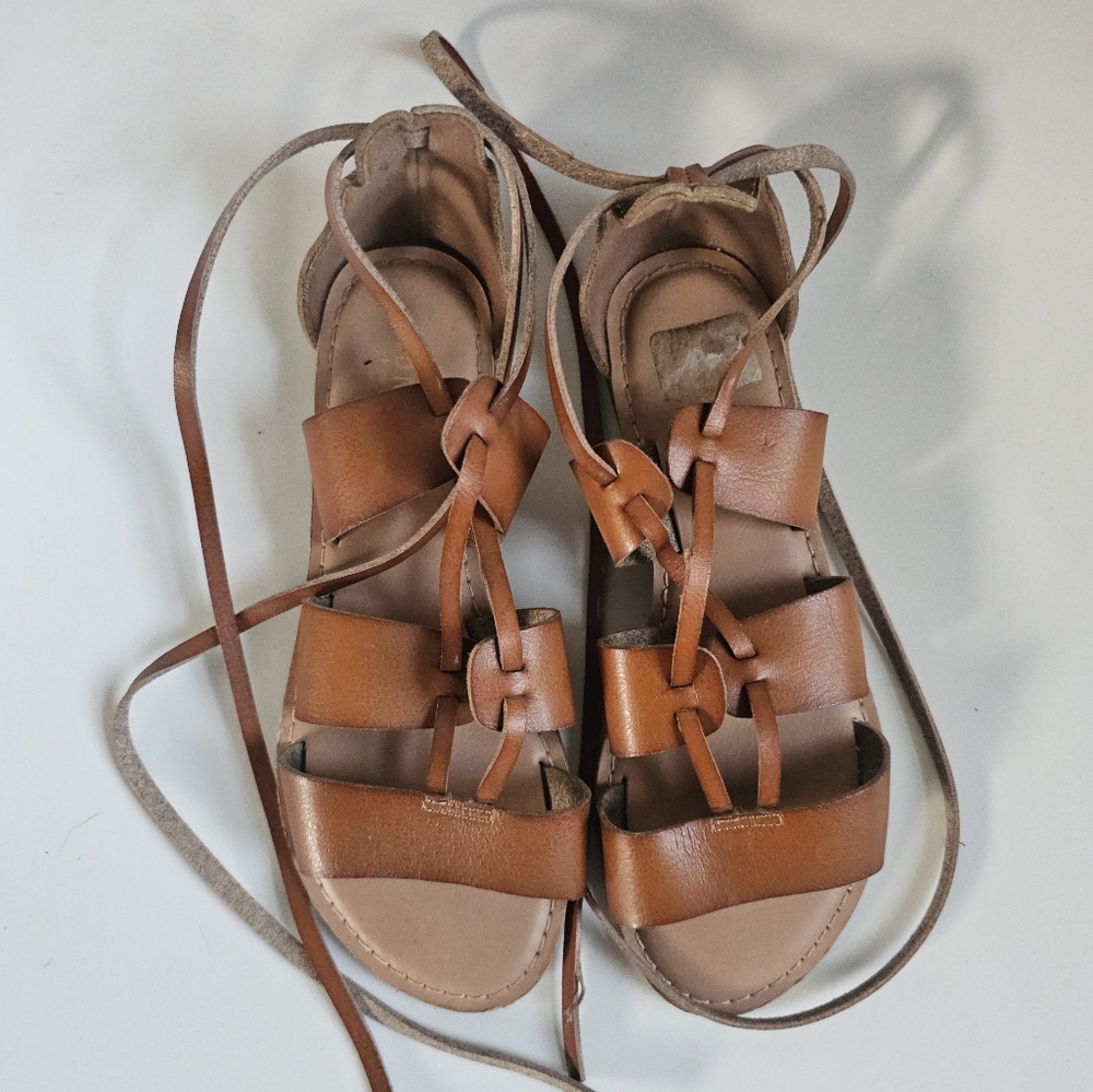 ☆ OLD NAVY Cognac Gladiator Sandals